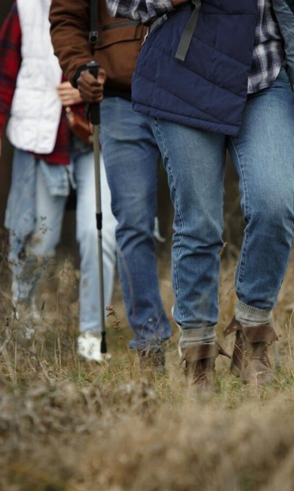 coaching d'alignement en marchant en randonnée en cevennes